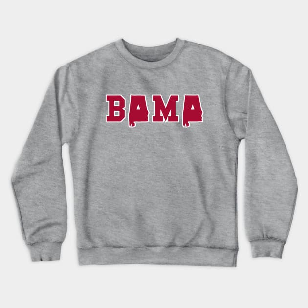 Alabama Crewneck Sweatshirt by The Pixel League